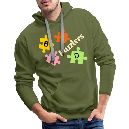 Men’s Premium Hoodie olive green