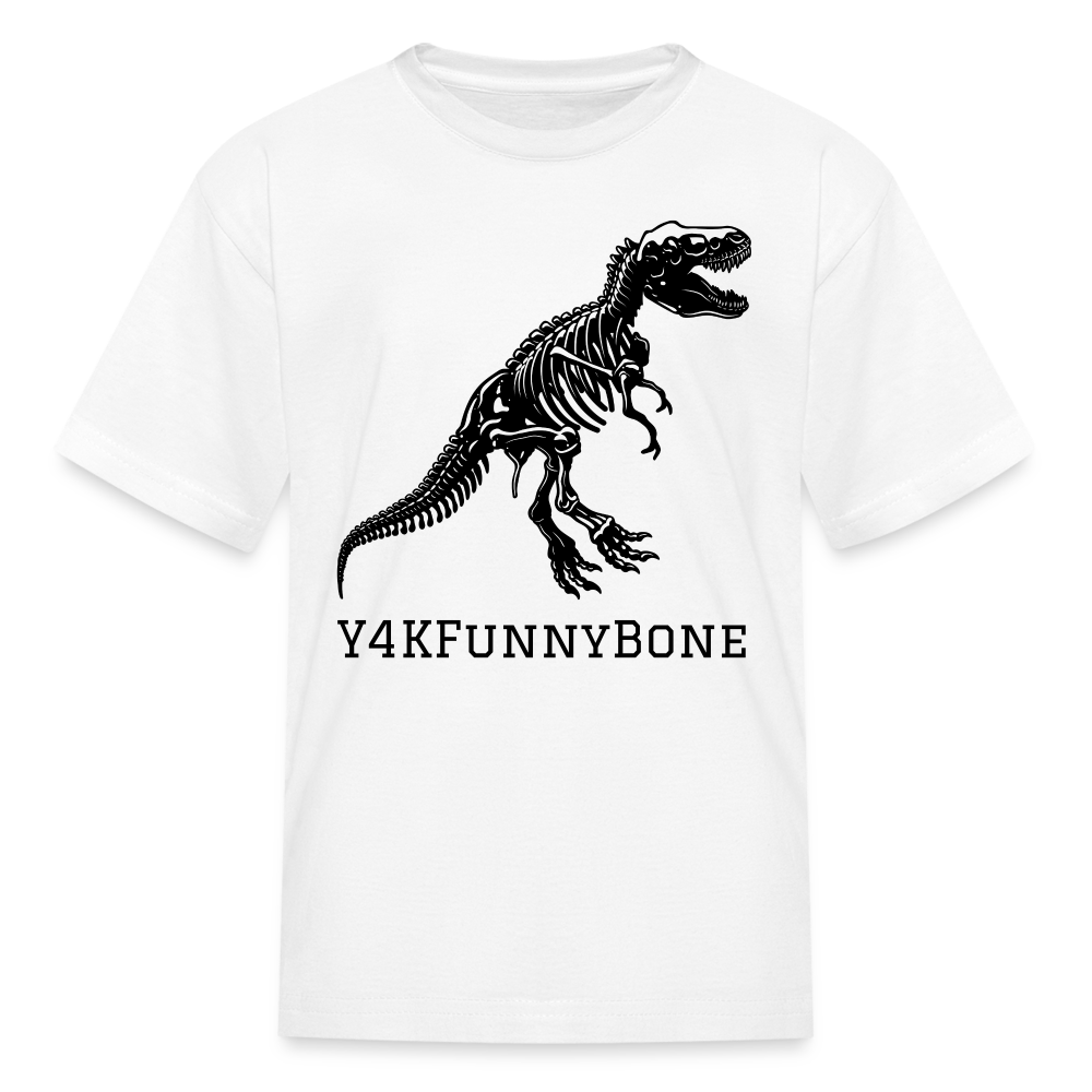 Kids' T-Shirt - Y4KFunnyBone white