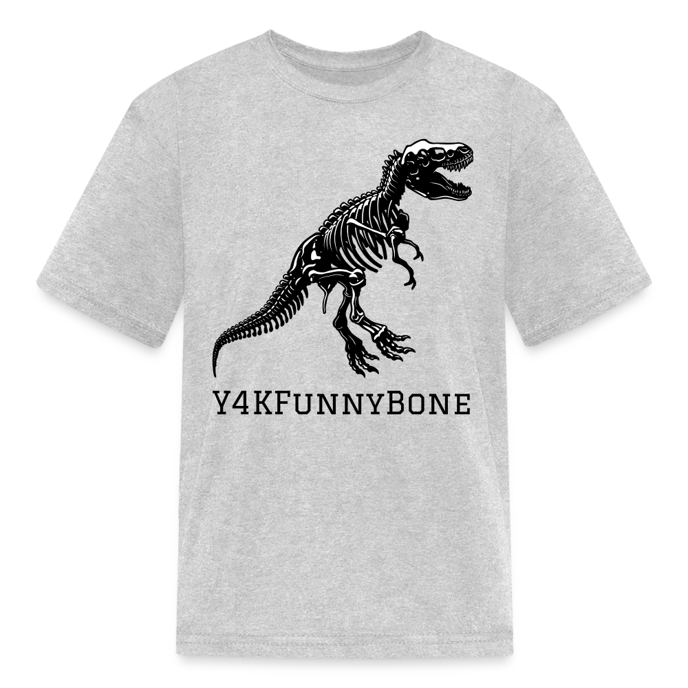 Kids' T-Shirt - Y4KFunnyBone heather gray