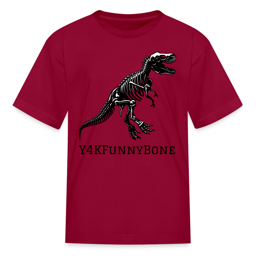 Kids' T-Shirt - Y4KFunnyBone dark red