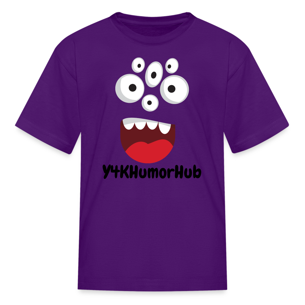 Kids' T-Shirt - Y4KHumorHub purple