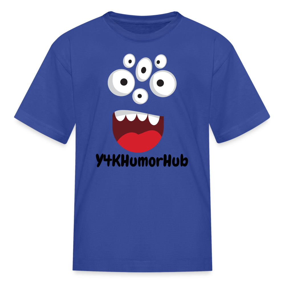 Kids' T-Shirt - Y4KHumorHub royal blue