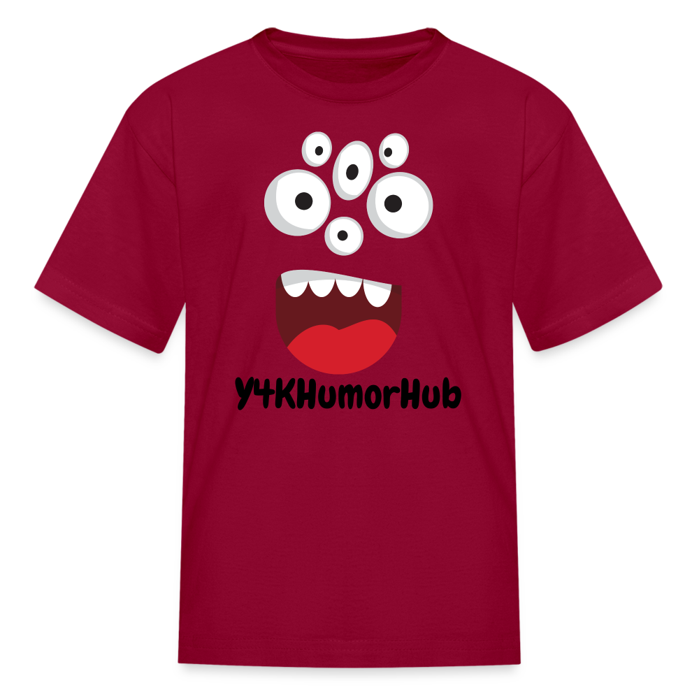 Kids' T-Shirt - Y4KHumorHub dark red