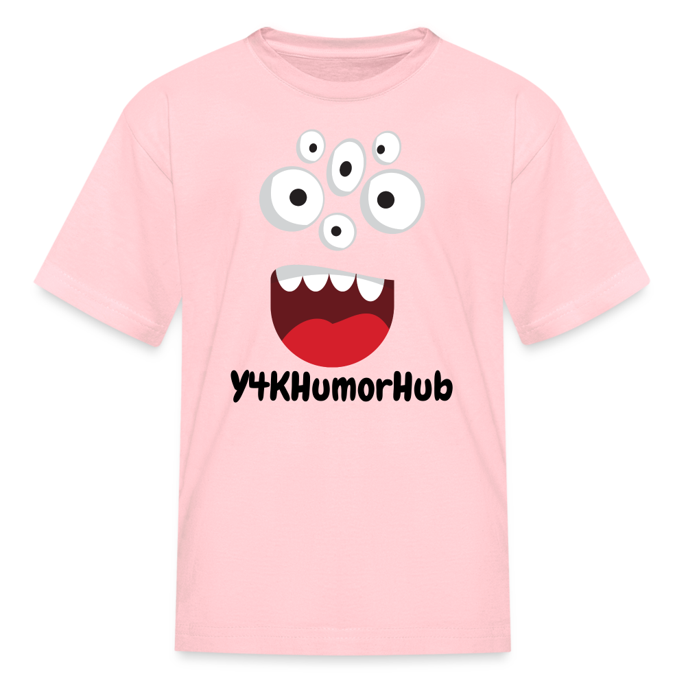 Kids' T-Shirt - Y4KHumorHub pink