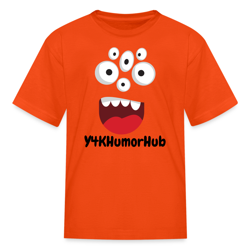 Kids' T-Shirt - Y4KHumorHub orange