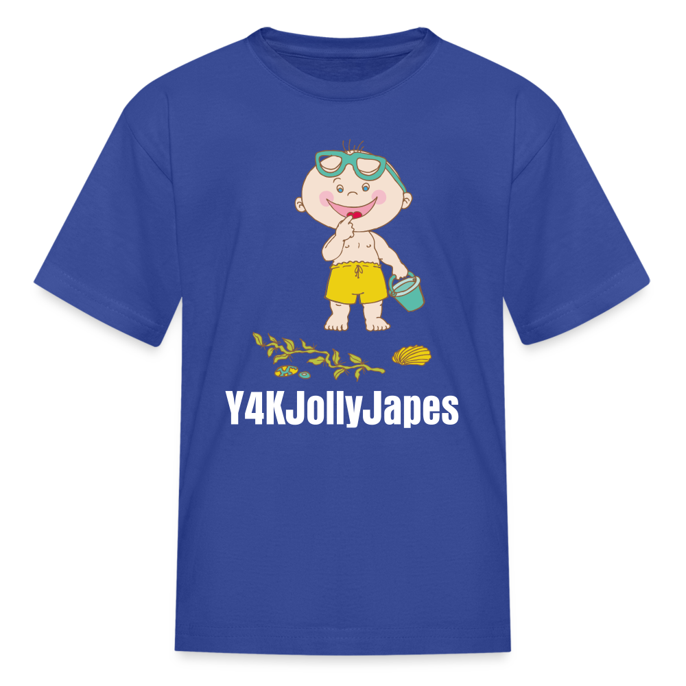 Kids' T-Shirt - Y4KJollyJapes royal blue