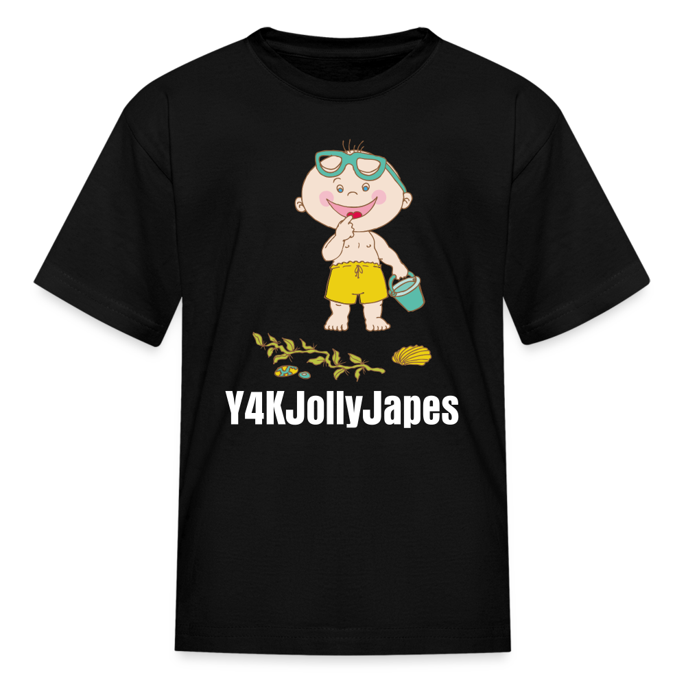 Kids' T-Shirt - Y4KJollyJapes black