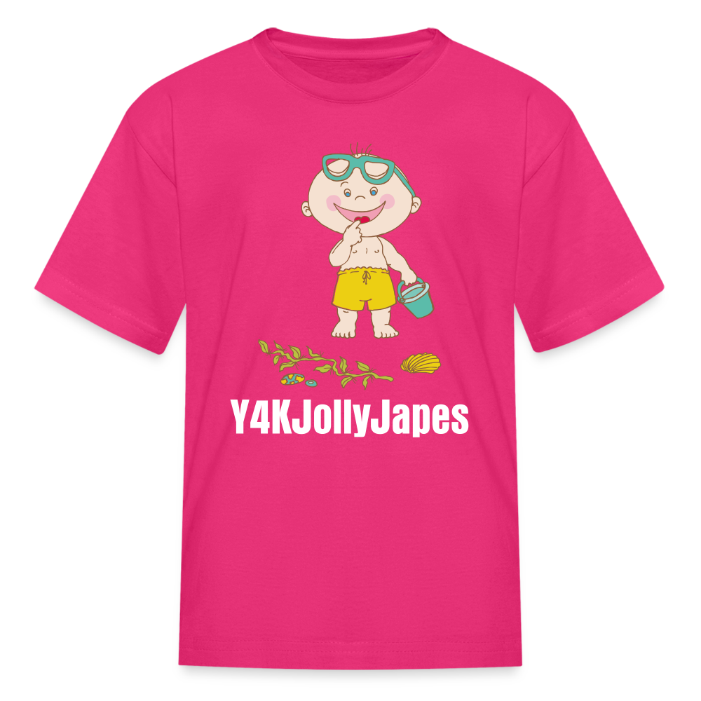 Kids' T-Shirt - Y4KJollyJapes fuchsia