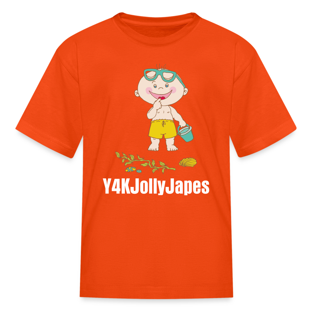 Kids' T-Shirt - Y4KJollyJapes orange