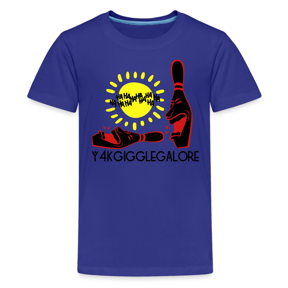 Kids' Premium T-Shirt - Y4KGiggleGalore royal blue