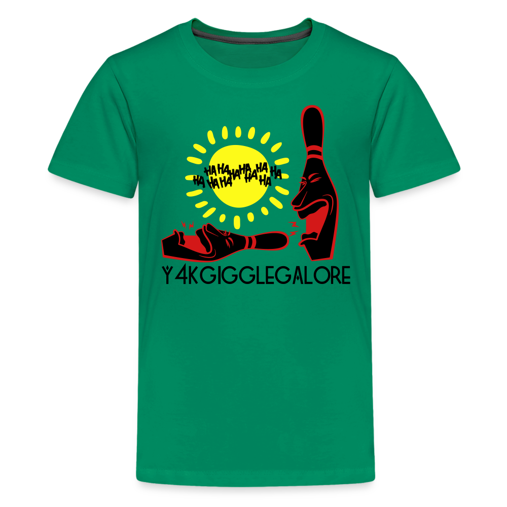 Kids' Premium T-Shirt - Y4KGiggleGalore kelly green