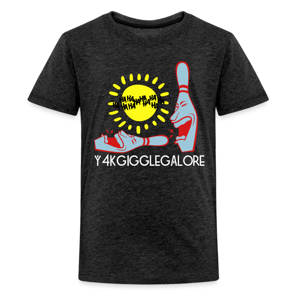 Kids' Premium T-Shirt - Y4KGiggleGalore charcoal grey