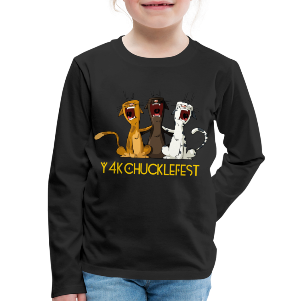 Kids' Premium Long Sleeve T-Shirt - Y4KChuckleFest