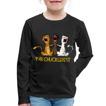 Kids' Premium Long Sleeve T-Shirt - Y4KChuckleFest