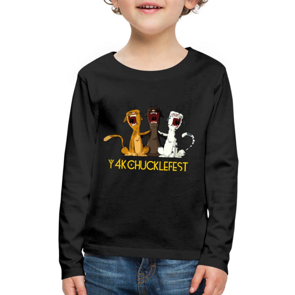 Kids' Premium Long Sleeve T-Shirt - Y4KChuckleFest