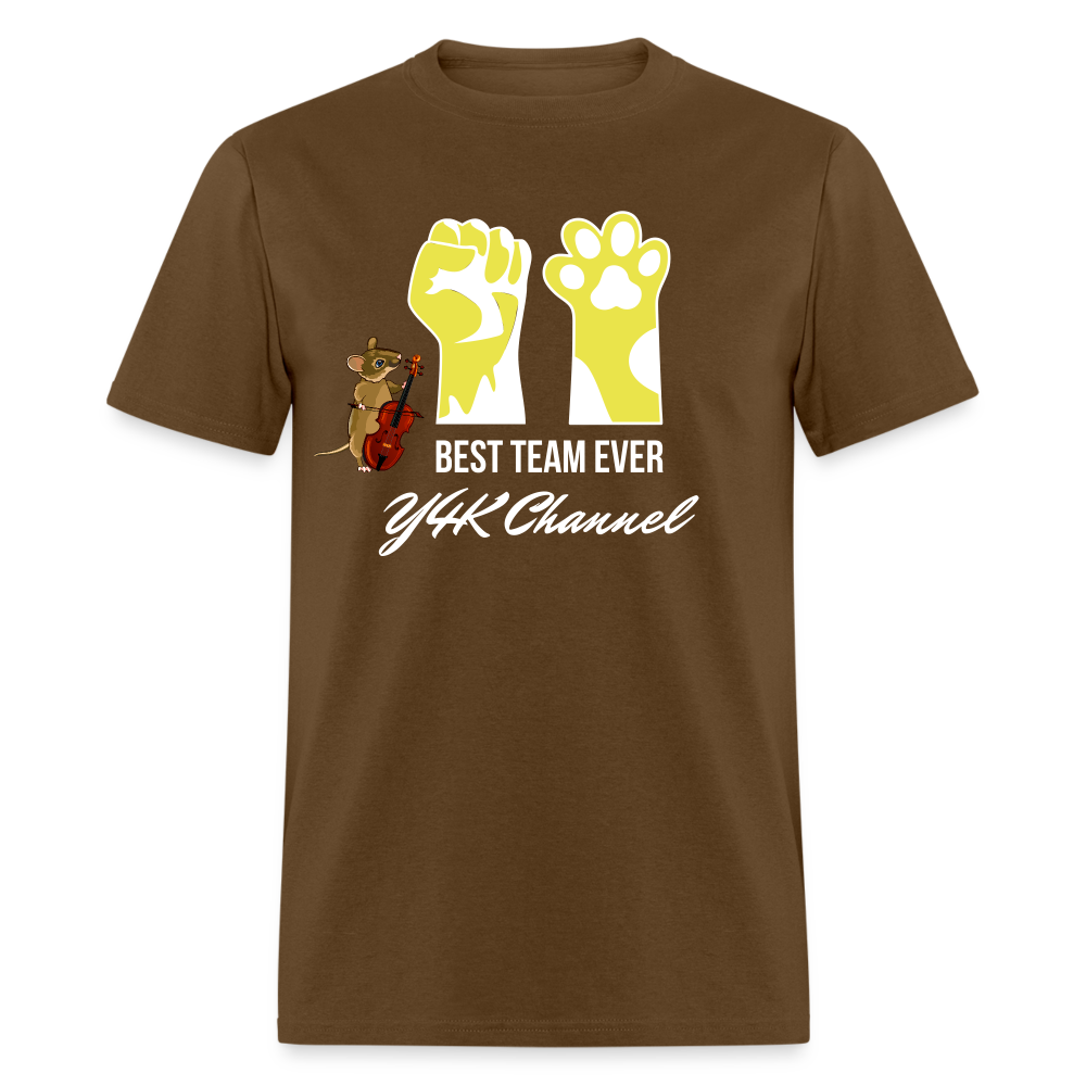 Unisex Classic T-Shirt - Best Team Ever Y4K Channel brown