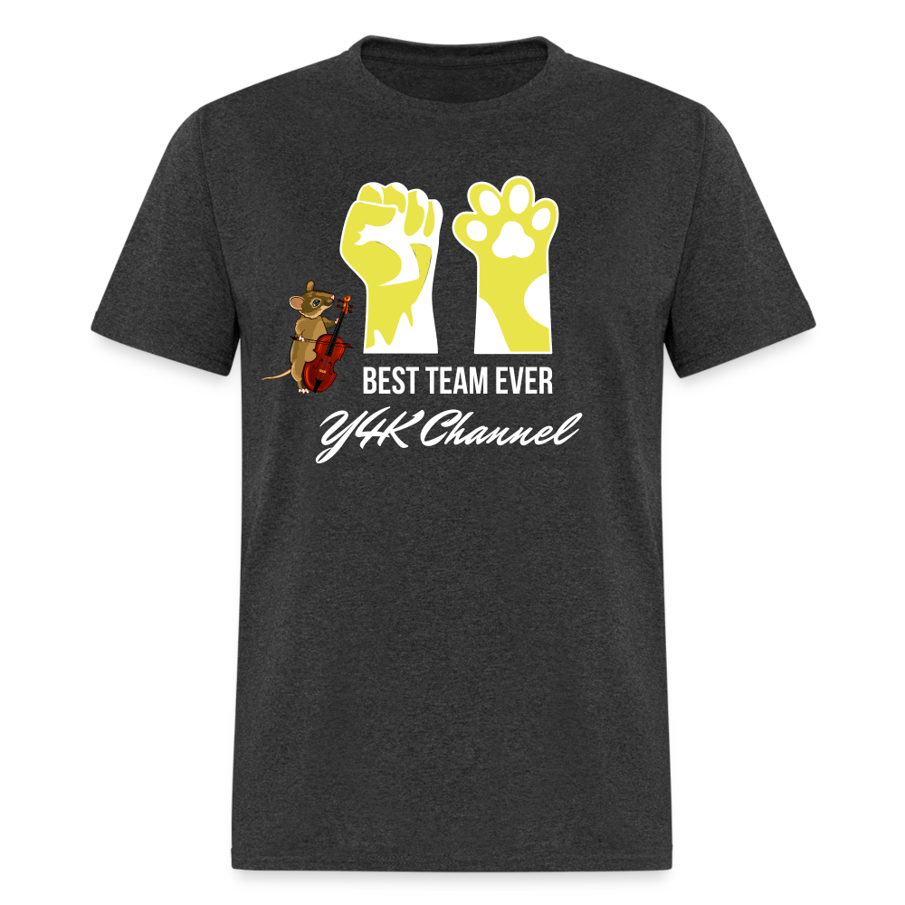 Unisex Classic T-Shirt - Best Team Ever Y4K Channel heather black