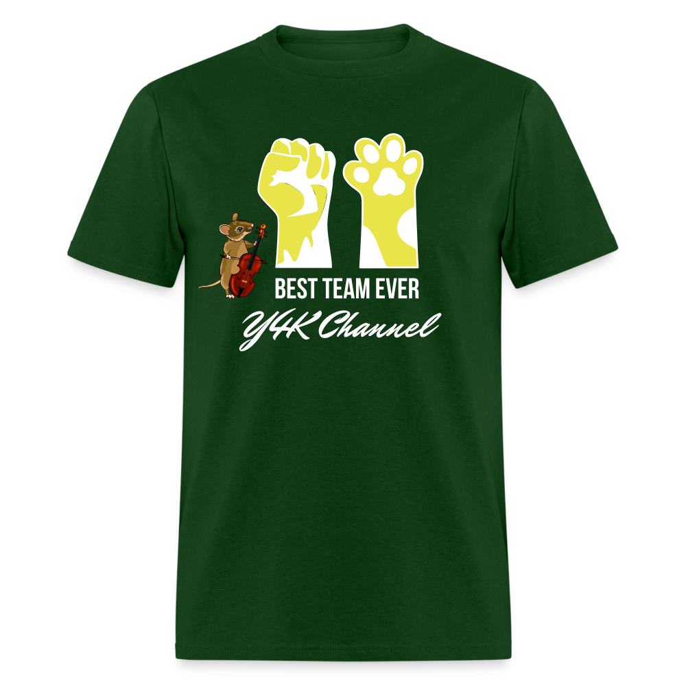 Unisex Classic T-Shirt - Best Team Ever Y4K Channel forest green