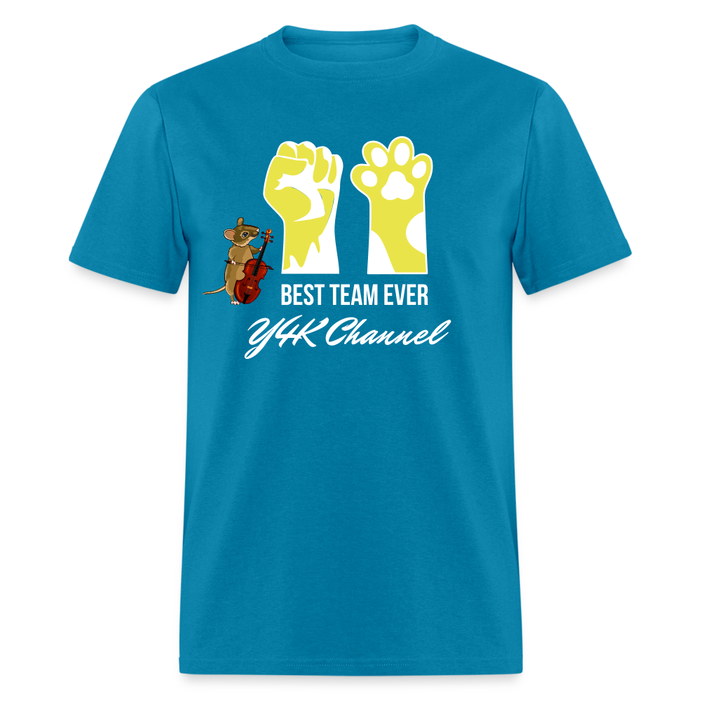 Unisex Classic T-Shirt - Best Team Ever Y4K Channel turquoise