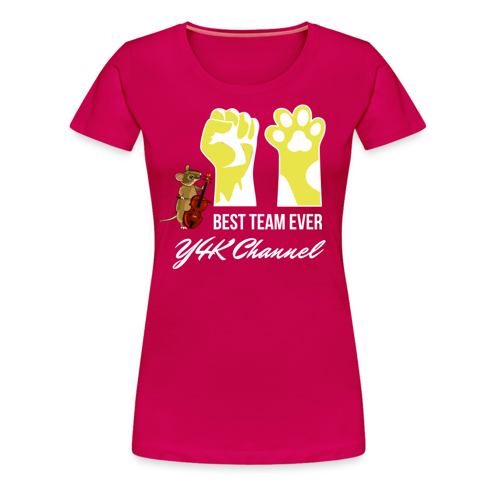 Women’s Premium T-Shirt dark pink