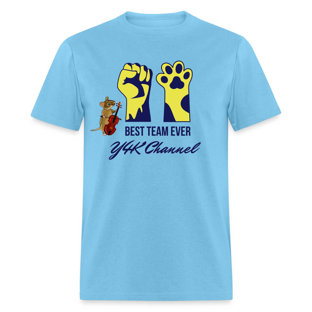 Unisex Classic T-Shirt - Best Team Ever Y4K Channel aquatic blue