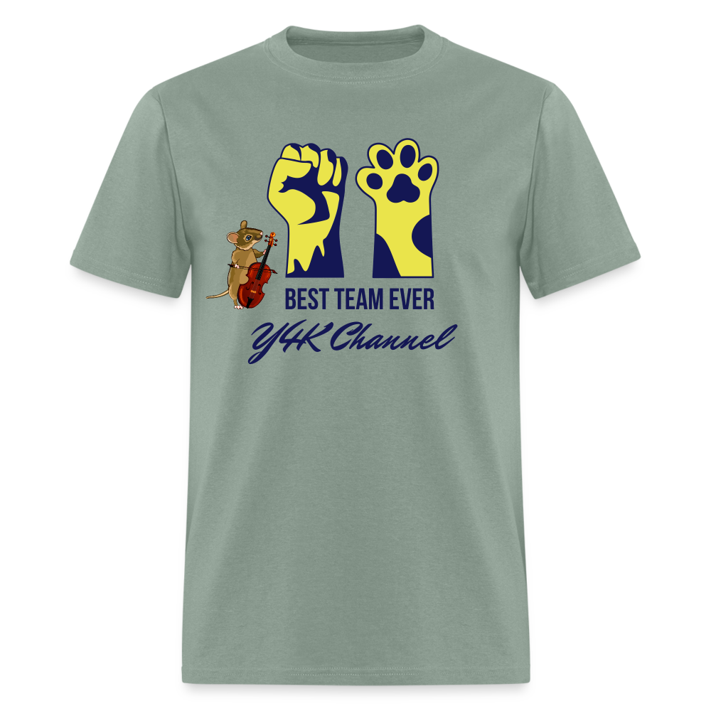 Unisex Classic T-Shirt - Best Team Ever Y4K Channel sage