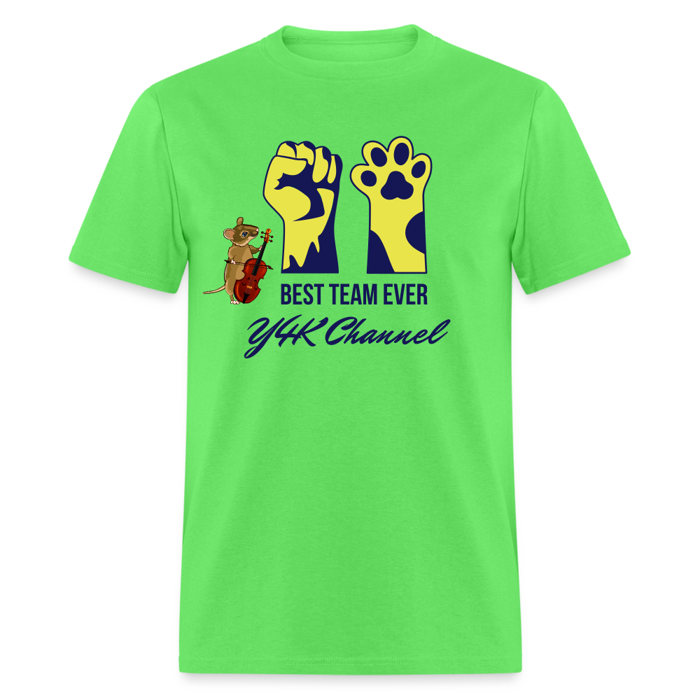 Unisex Classic T-Shirt - Best Team Ever Y4K Channel kiwi