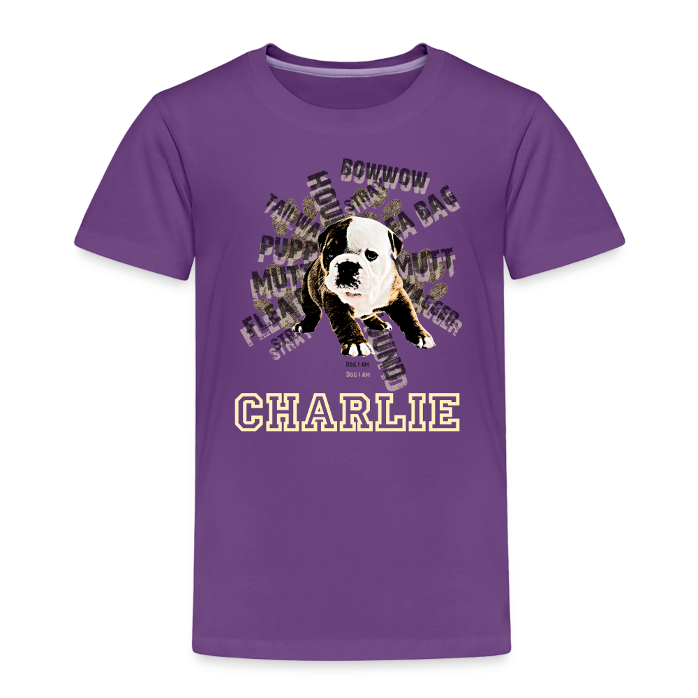 Toddler Premium T-Shirt purple