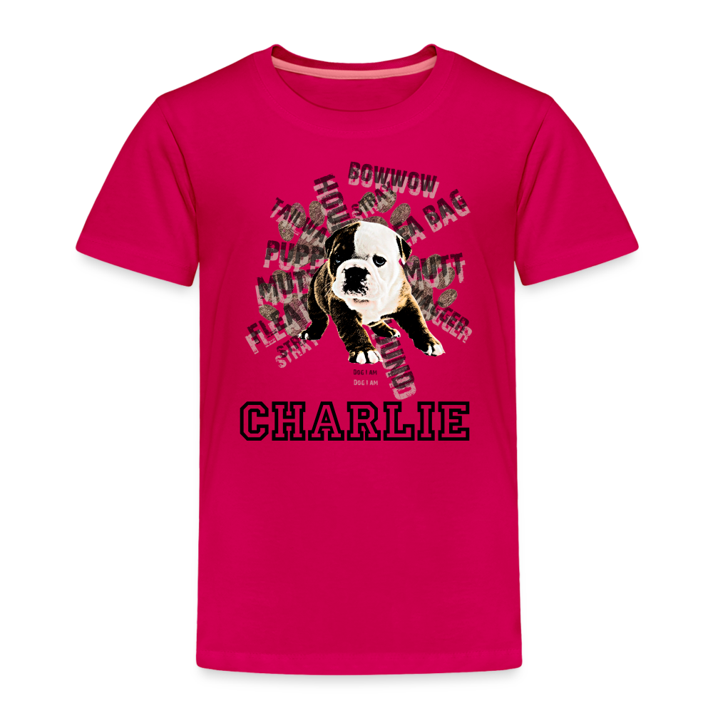 Toddler Premium T-Shirt dark pink