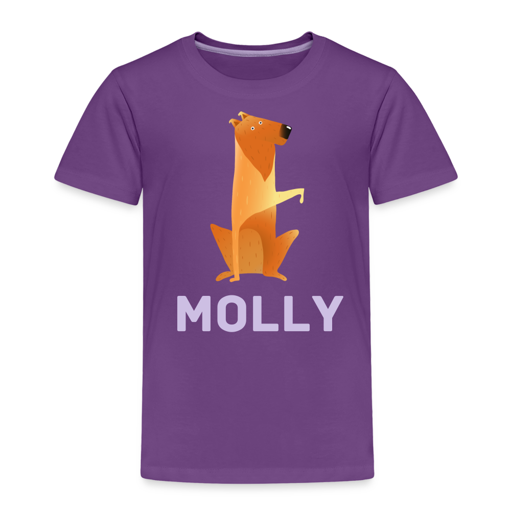 Toddler Premium T-Shirt purple