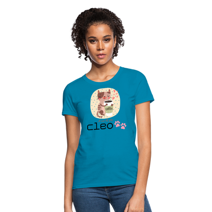 Women's T-Shirt turquoise