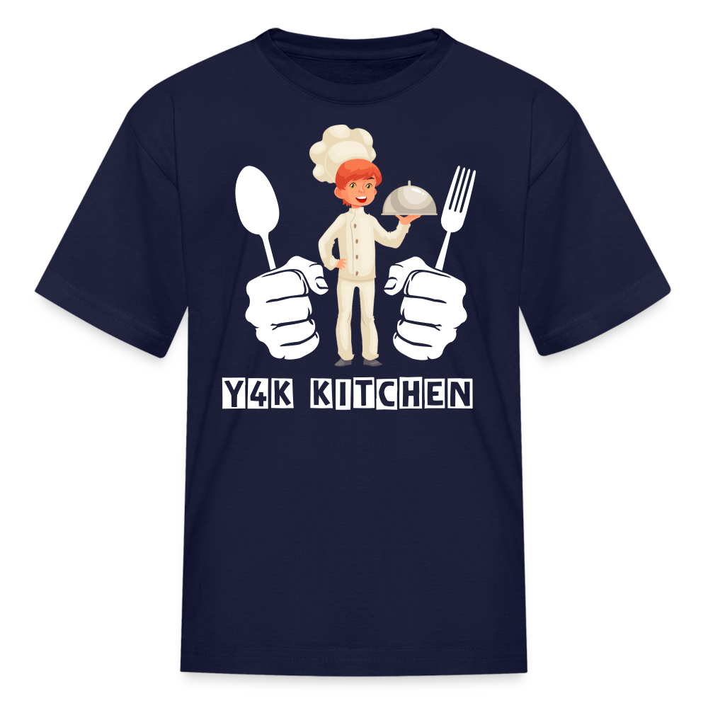 Kids' T-Shirt - Y4K Kitchen navy