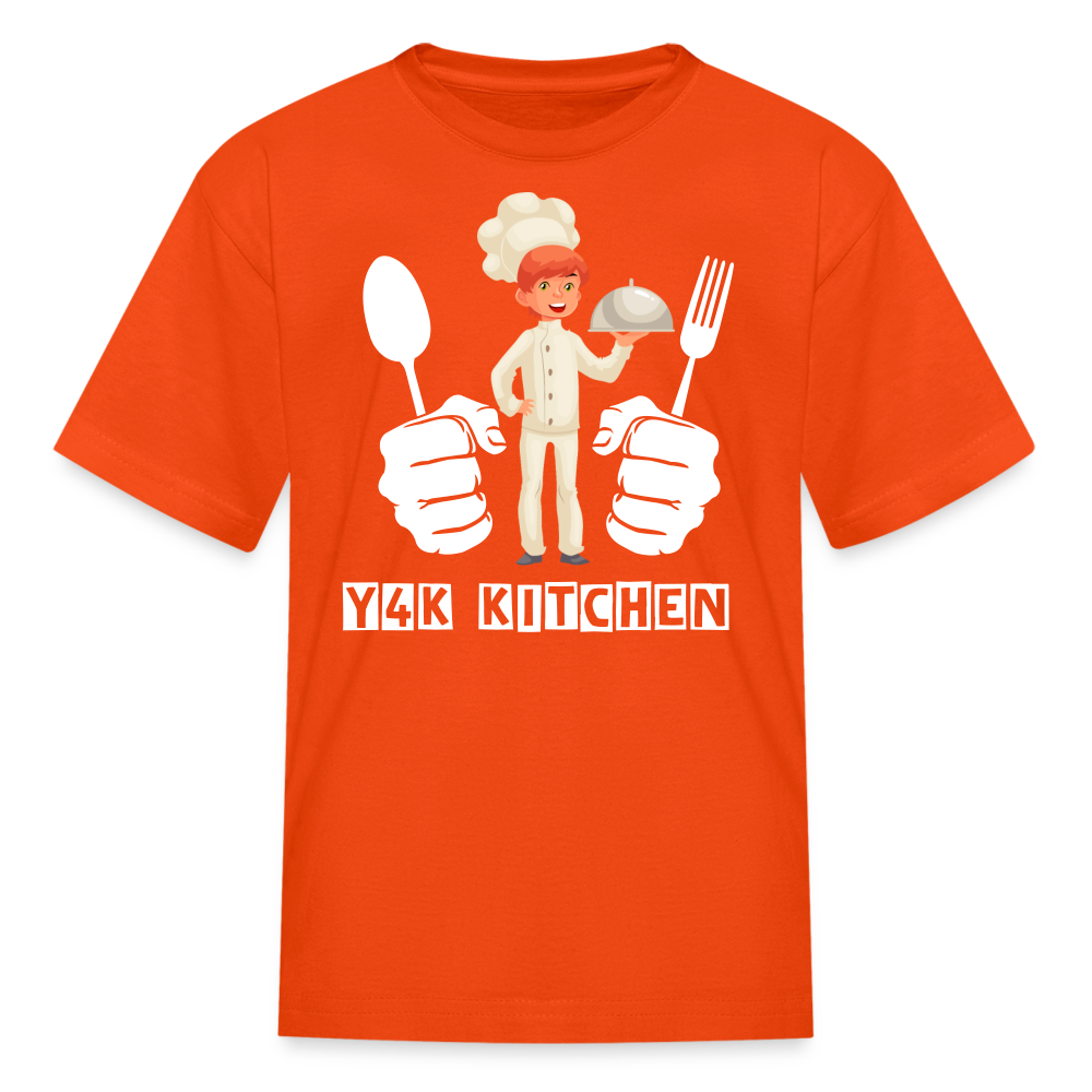 Kids' T-Shirt - Y4K Kitchen orange