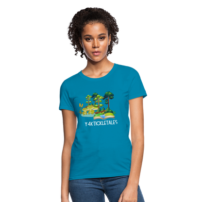 Women's T-Shirt turquoise