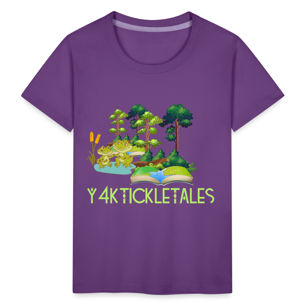 Toddler Premium T-Shirt purple