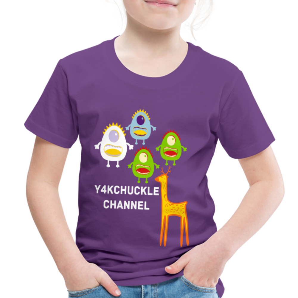 Toddler Premium T-Shirt purple