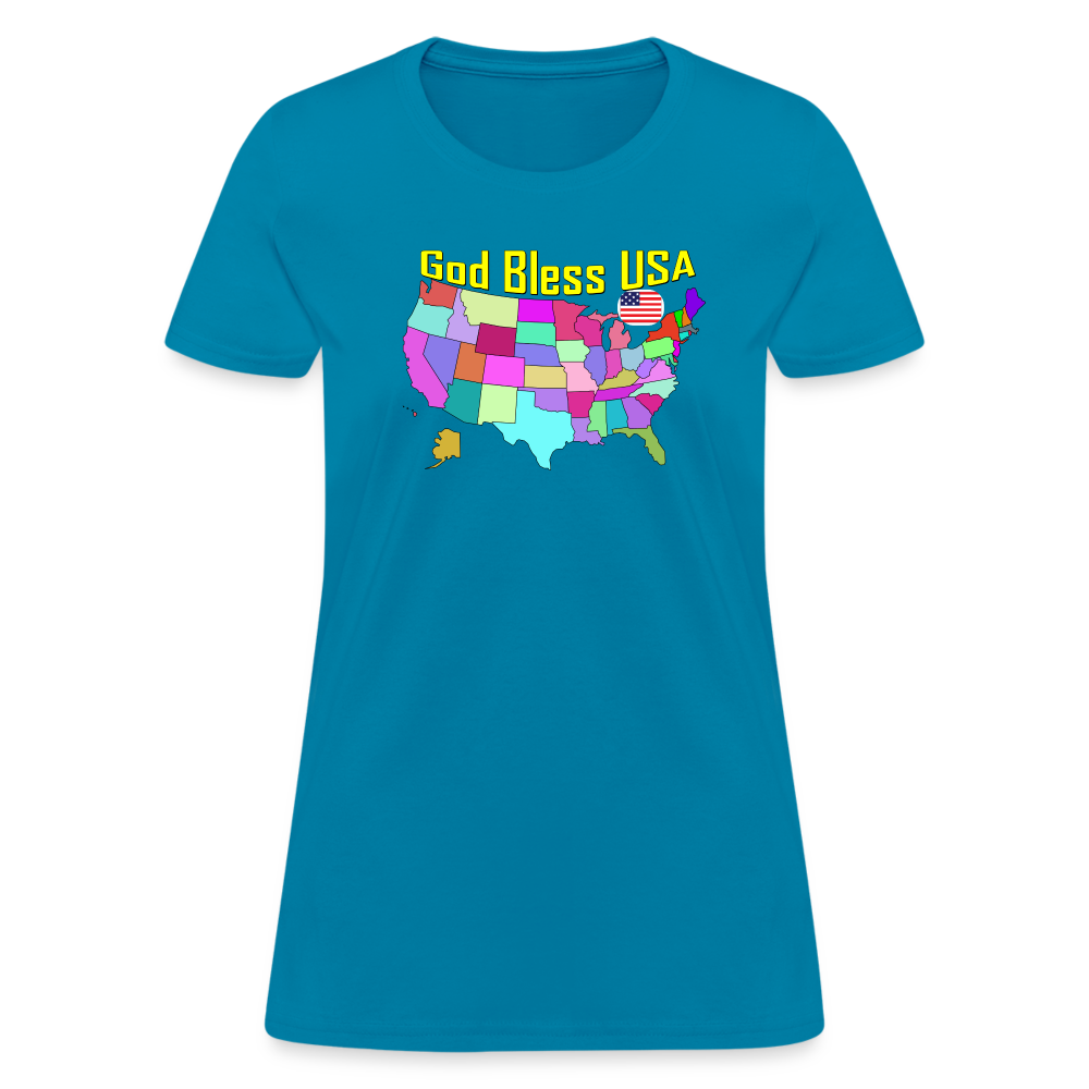 Women's T-Shirt turquoise