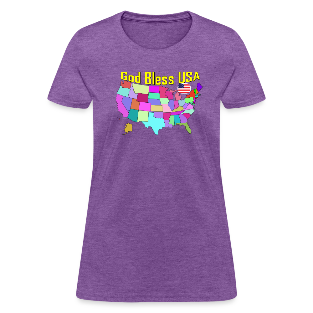 Women's T-Shirt purple heather