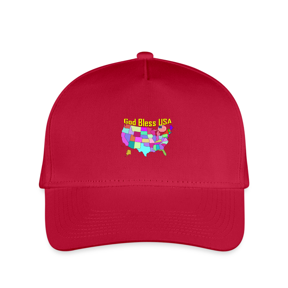 Kid's Baseball Cap red