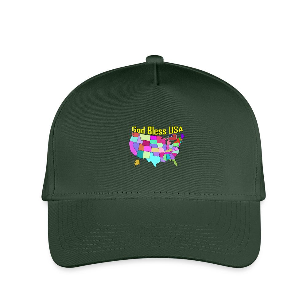 Kid's Baseball Cap forest green