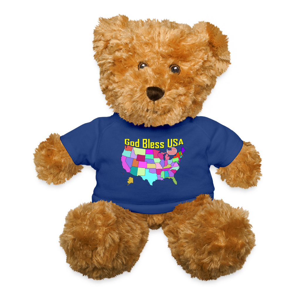 Teddy Bear royal blue