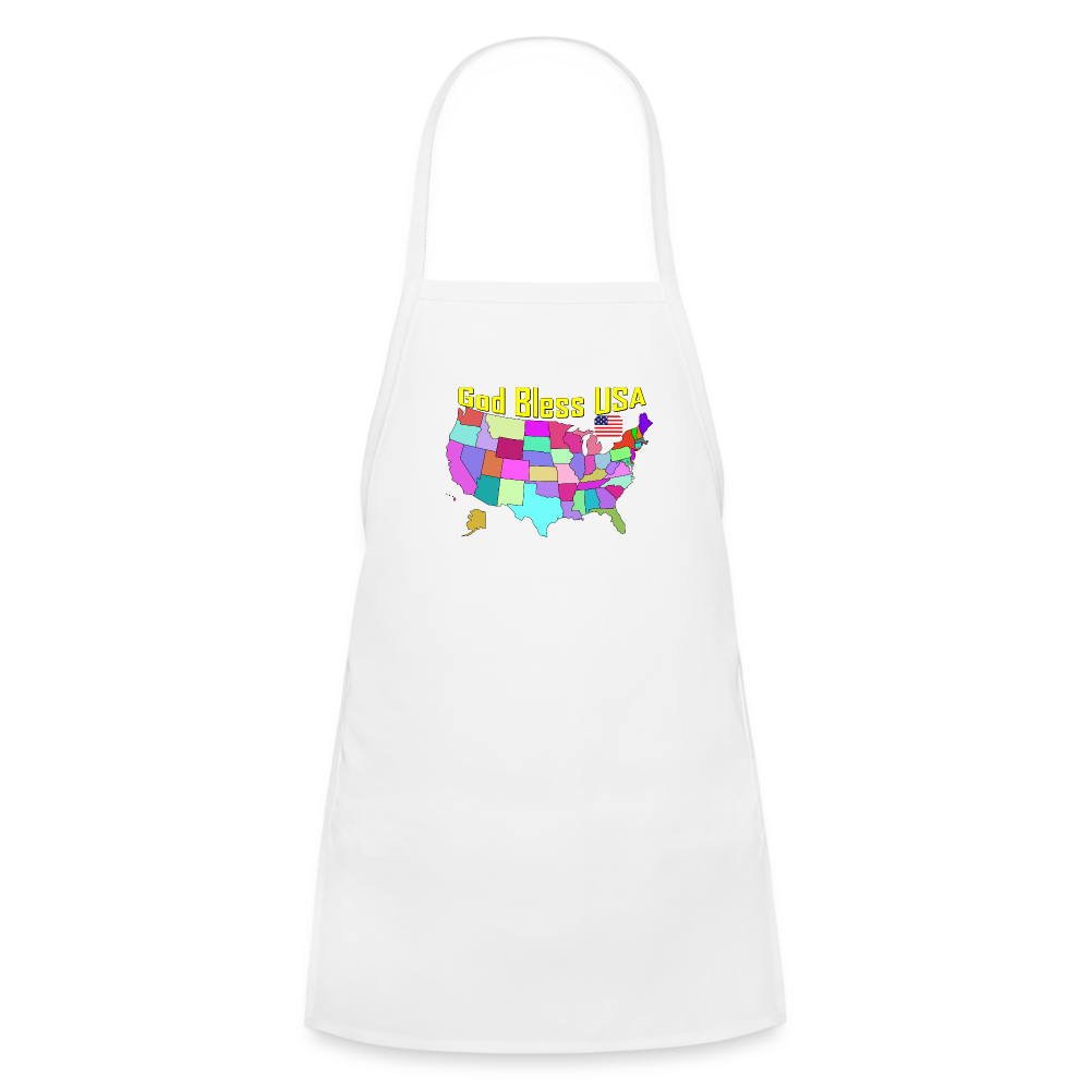 Kids' Apron white