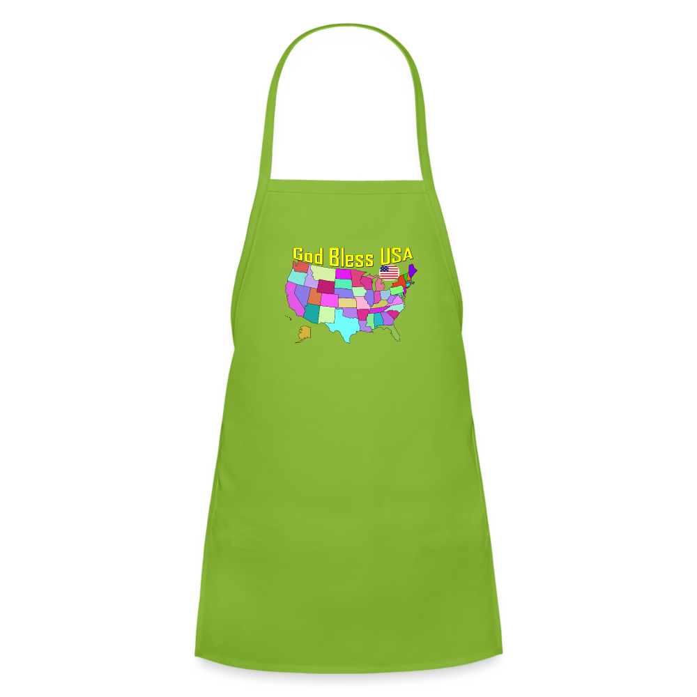 Kids' Apron lime green