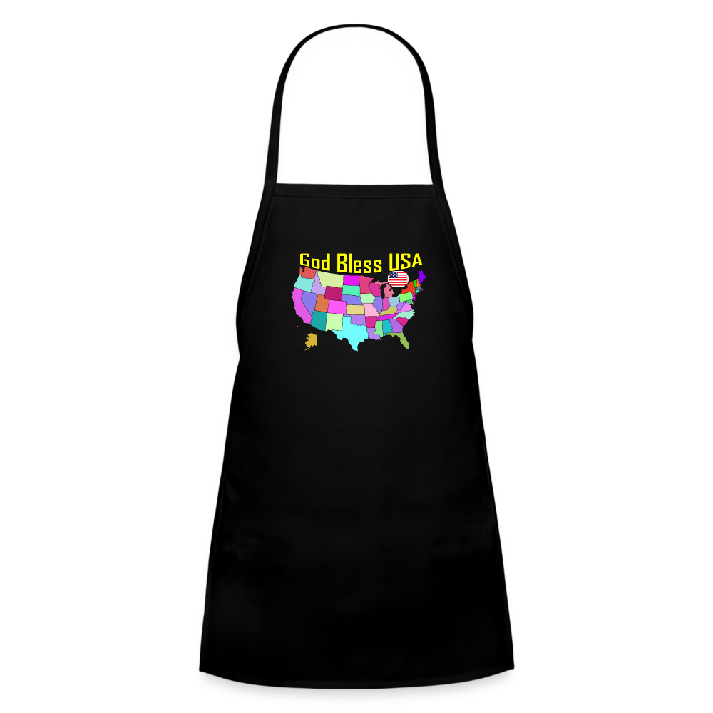 Kids' Apron black