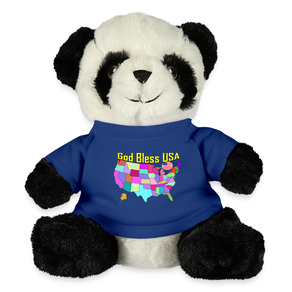 Panda Bear royal blue