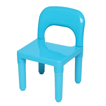 5 in 1 Children Plastic Table + 4 Chairs Set, Table Size: