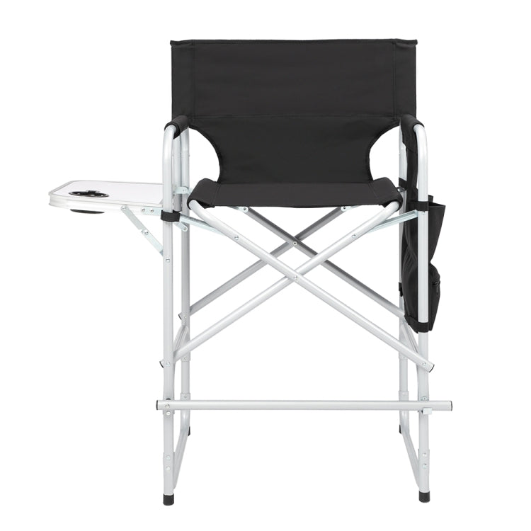 Double-layer Oxford Cloth Folding Director Chair with Storage Bag & Water Bottle