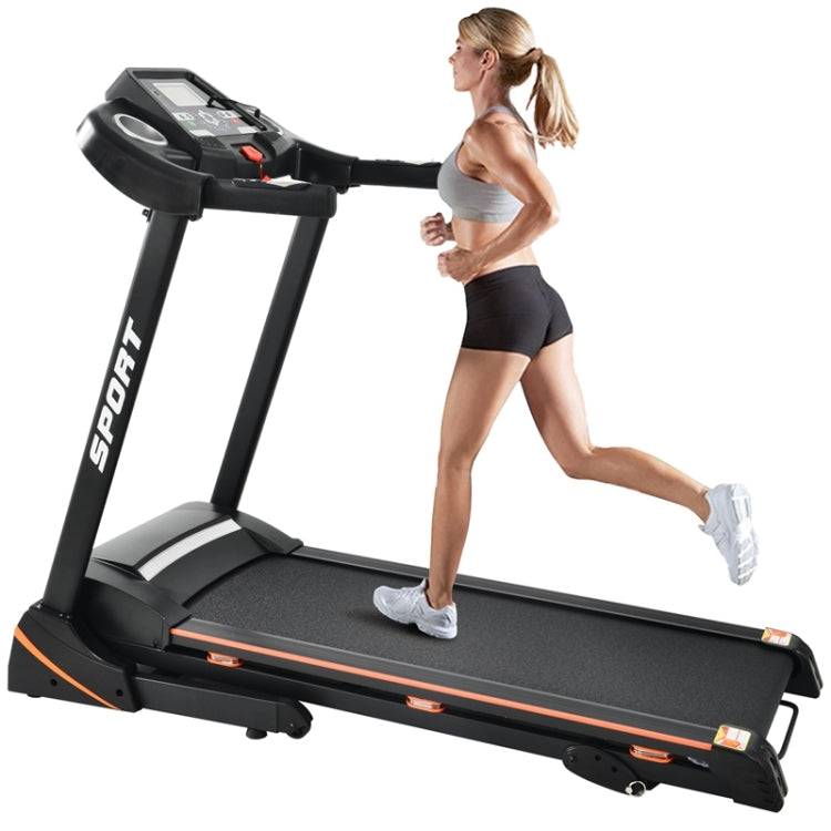 Folding Electric Treadmill with LCD Display, Speed: 14.8KM / H, US Plug